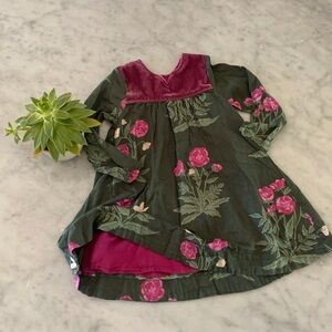 Pink Chicken Boutique Floral Toddler Dress